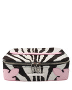 Leather & Pony Hair Jewelry Case