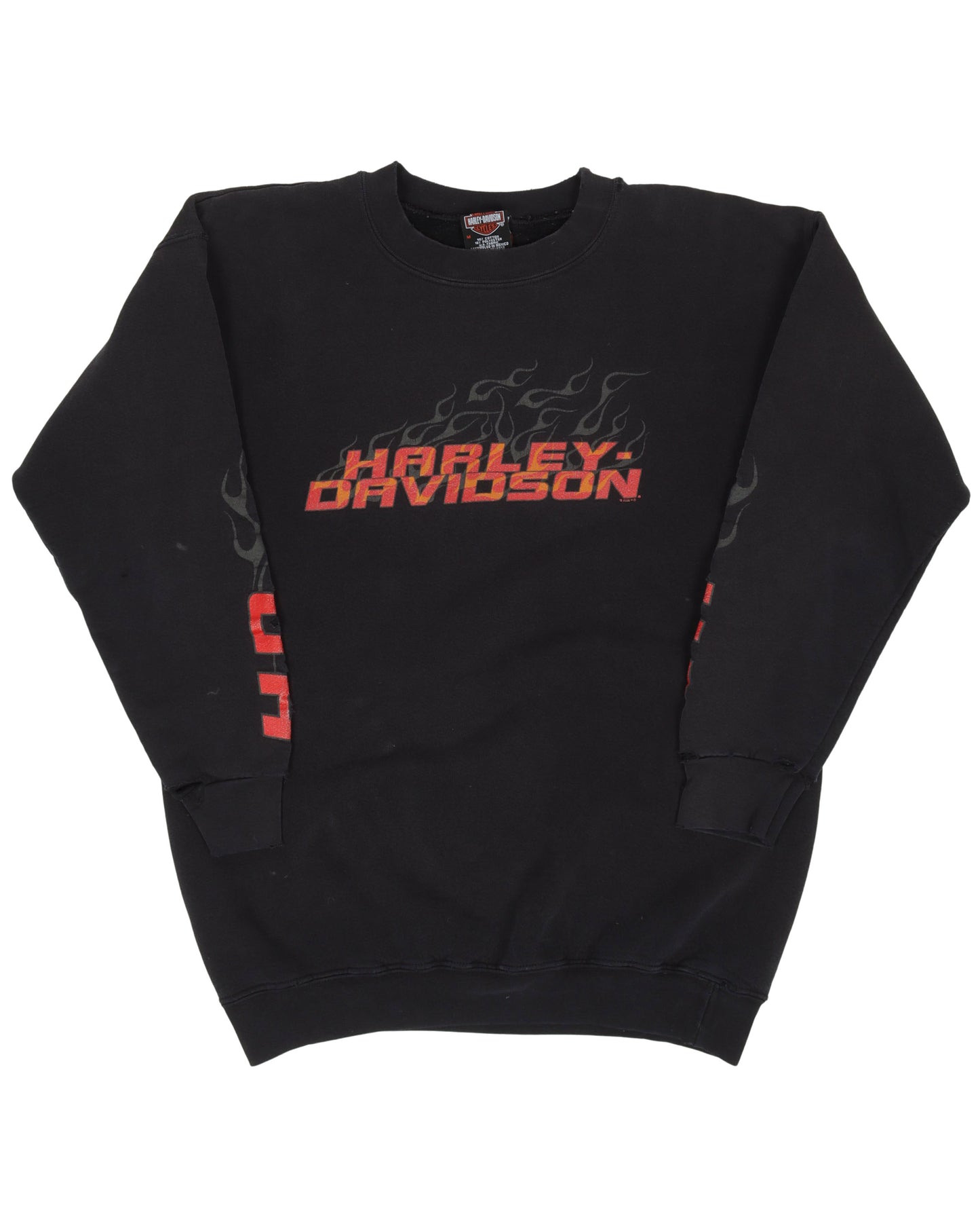 Harley Davidson Flames Sweatshirt