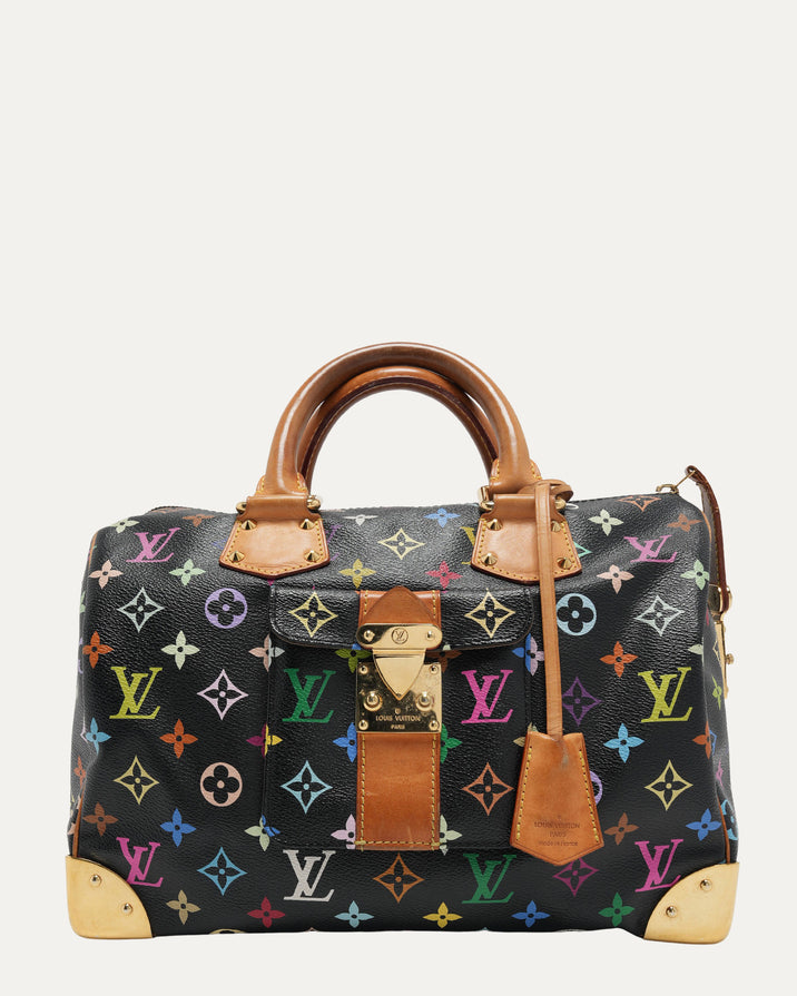 Murakami Monogram Multicolor Speedy 30 Bag