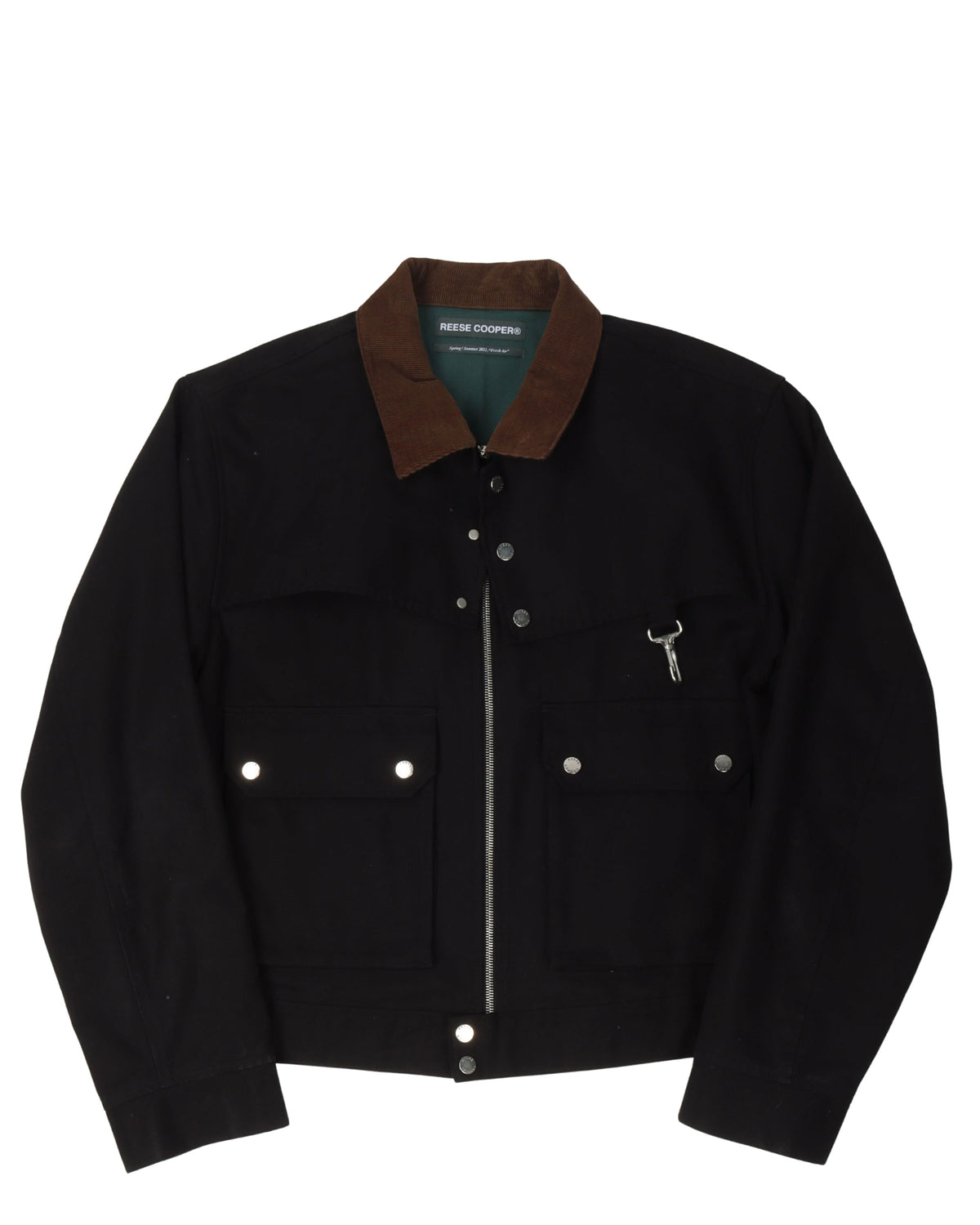 Cropped Work Jacket