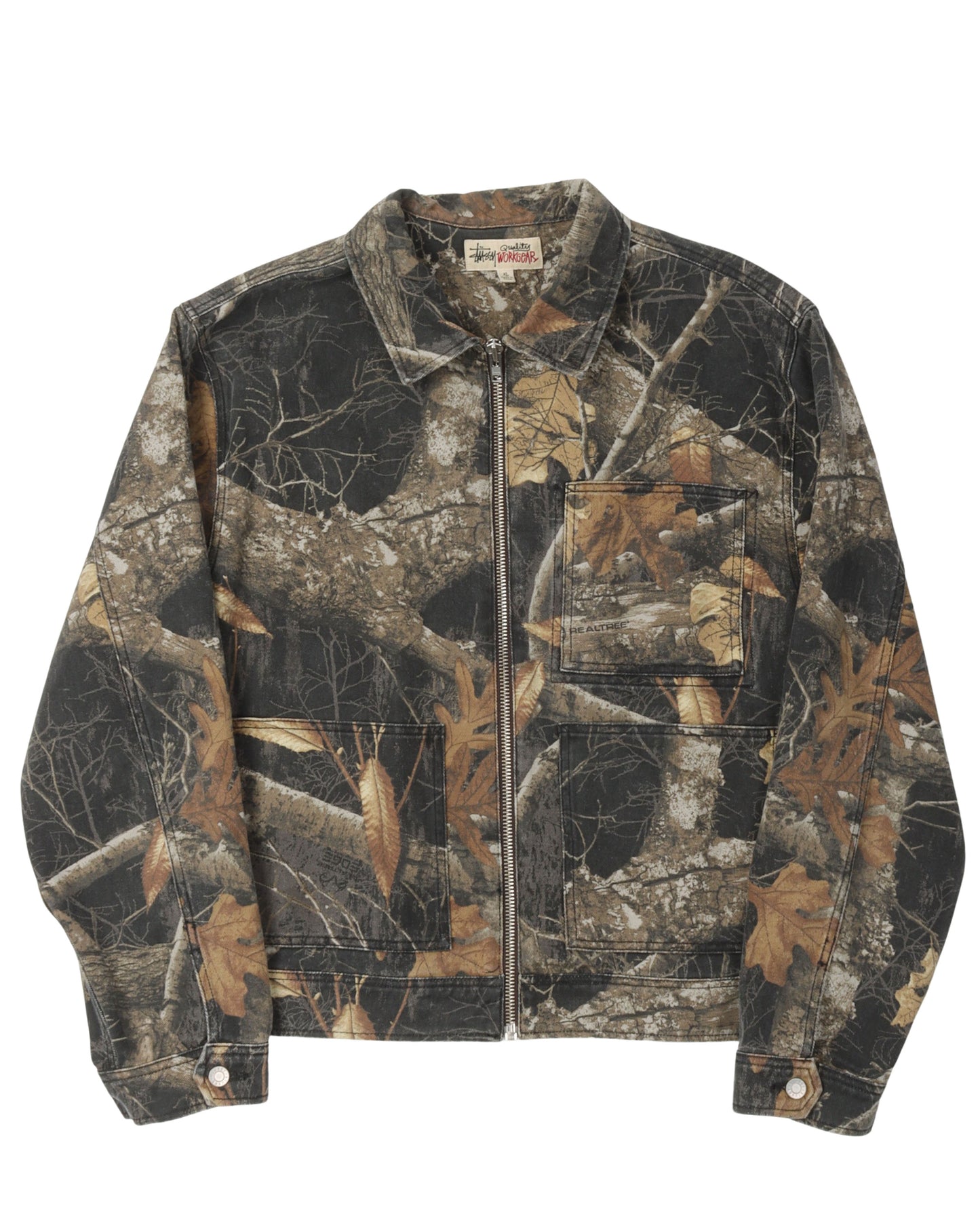 Realtree Edge Zip Work Jacket