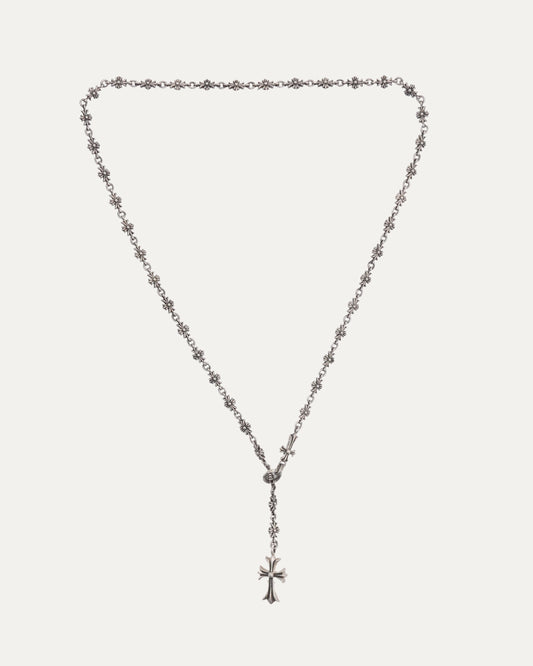 Tiny E Choke Chain Necklace