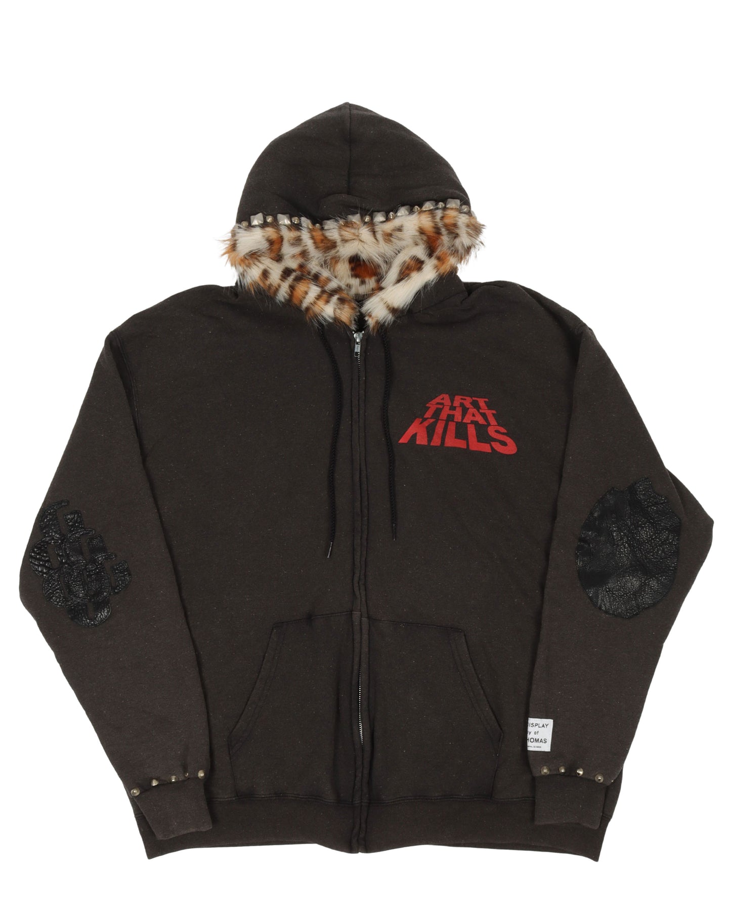 Art That Kills Fur Lined Hoodie