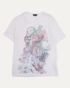 Mesh Mona Luison Print T-Shirt