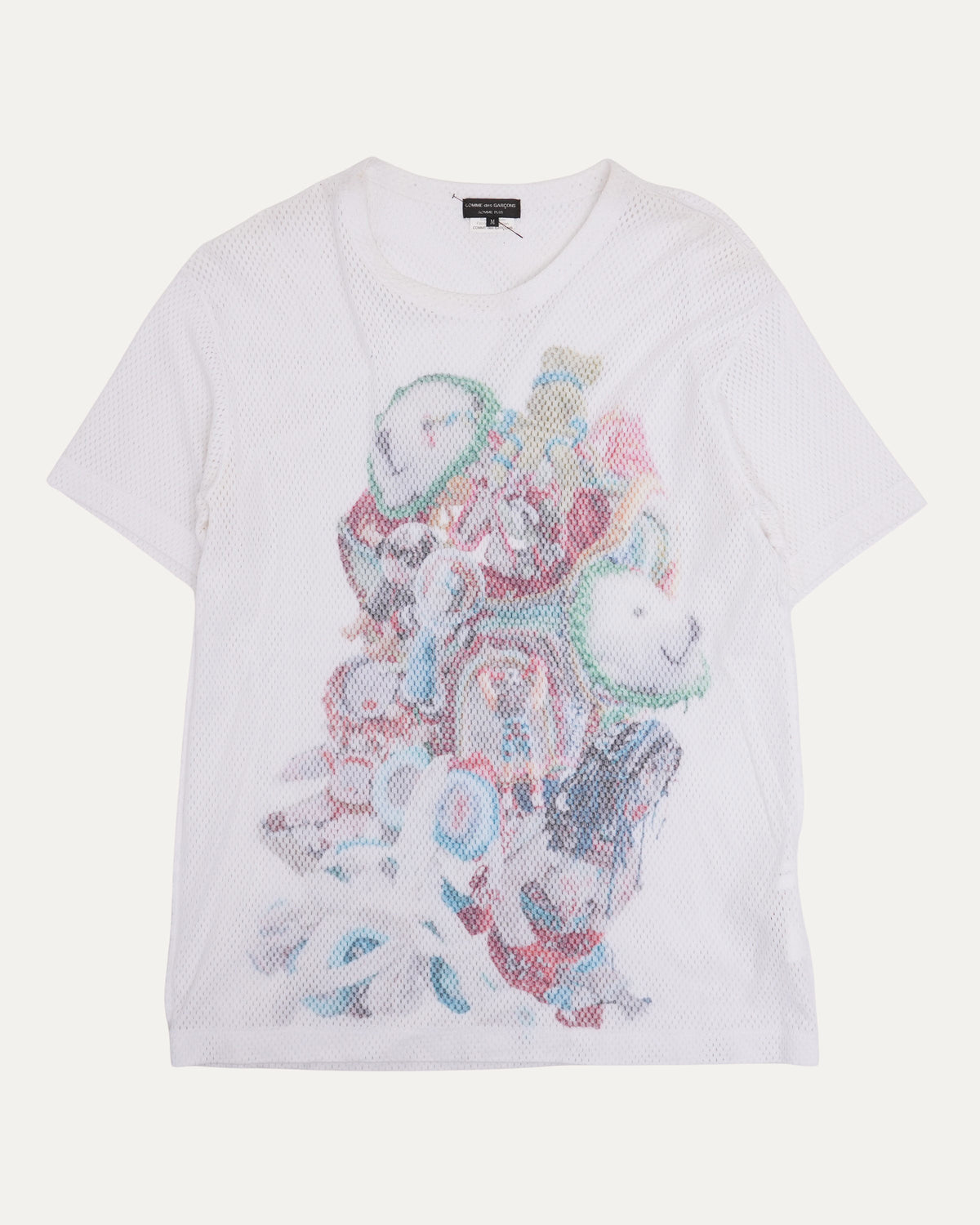 Mesh Mona Luison Print T-Shirt