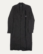 BAAF Straight Striped Tailored Coat