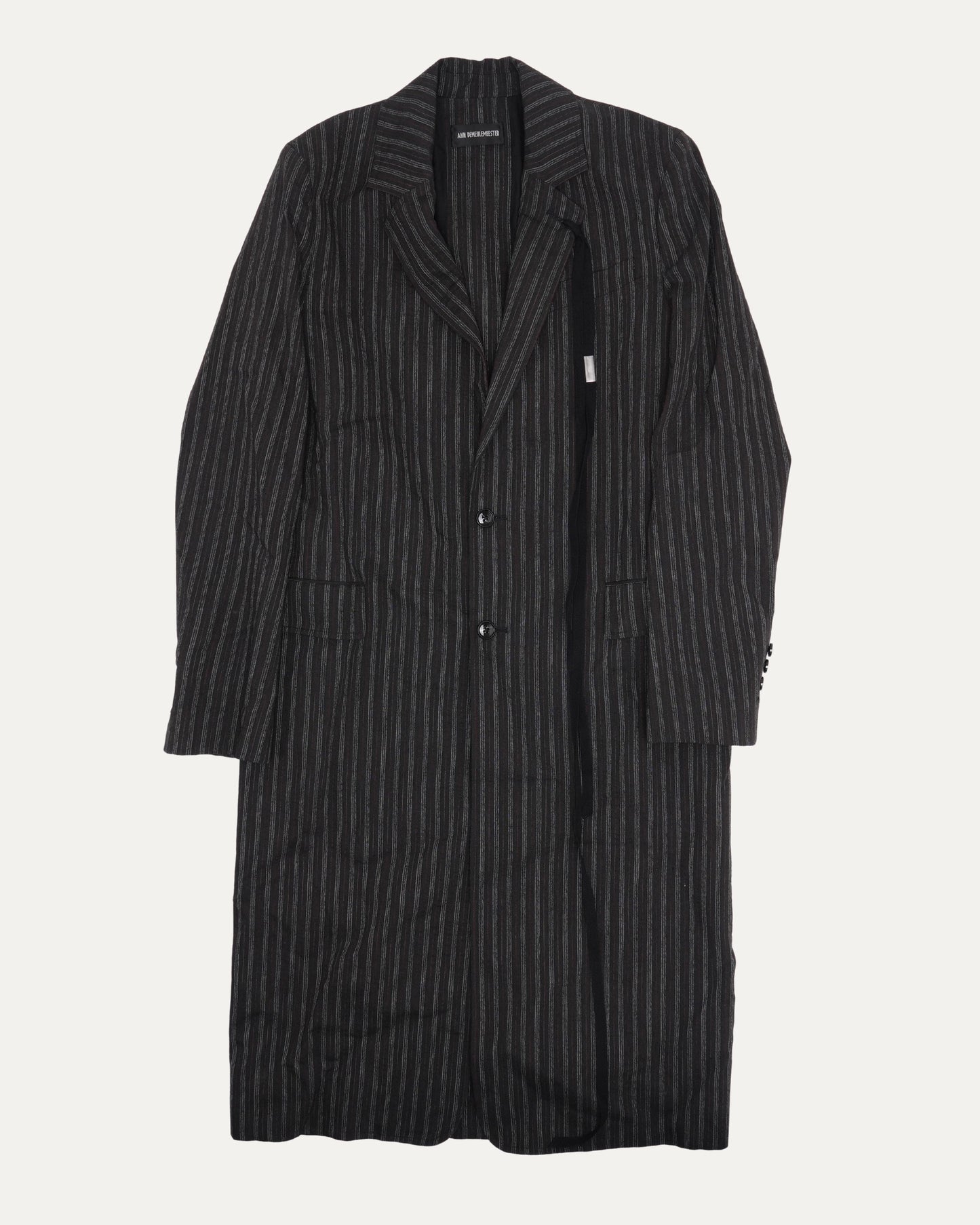 BAAF Straight Striped Tailored Coat