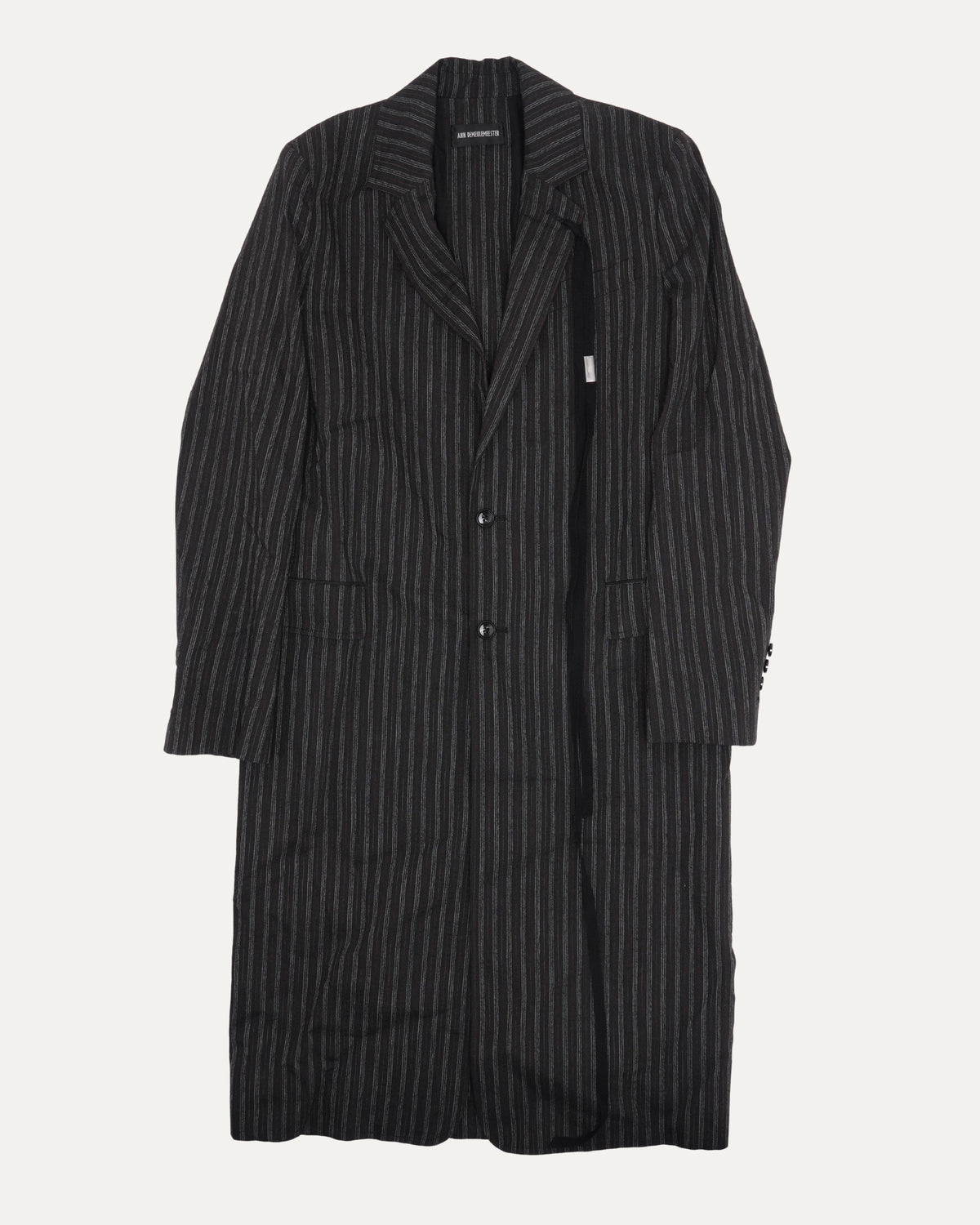 BAAF Straight Striped Tailored Coat