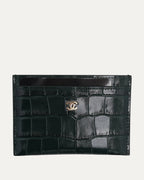 Crocodile Embossed Card Holder