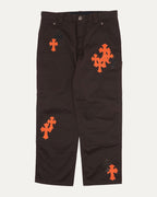 Cross Patch Double Knee Carpenter Pants