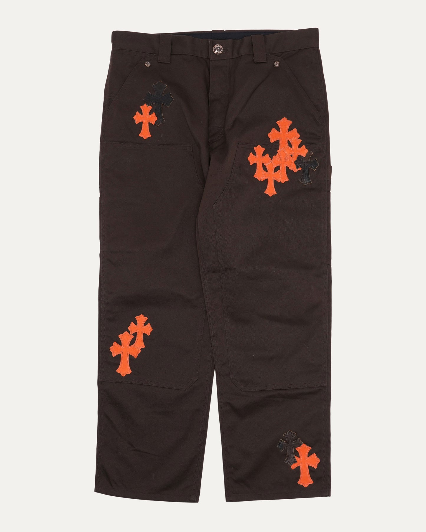 Cross Patch Double Knee Carpenter Pants