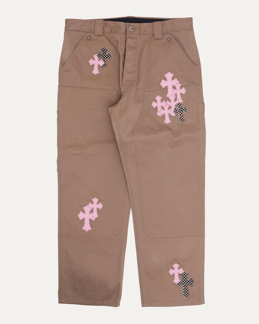 Cross Patch Double Knee Carpenter Pants