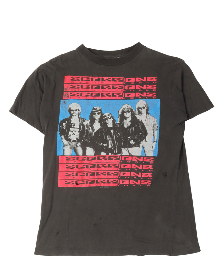 Black Scorpions 1991 Japan Tour T-Shirt