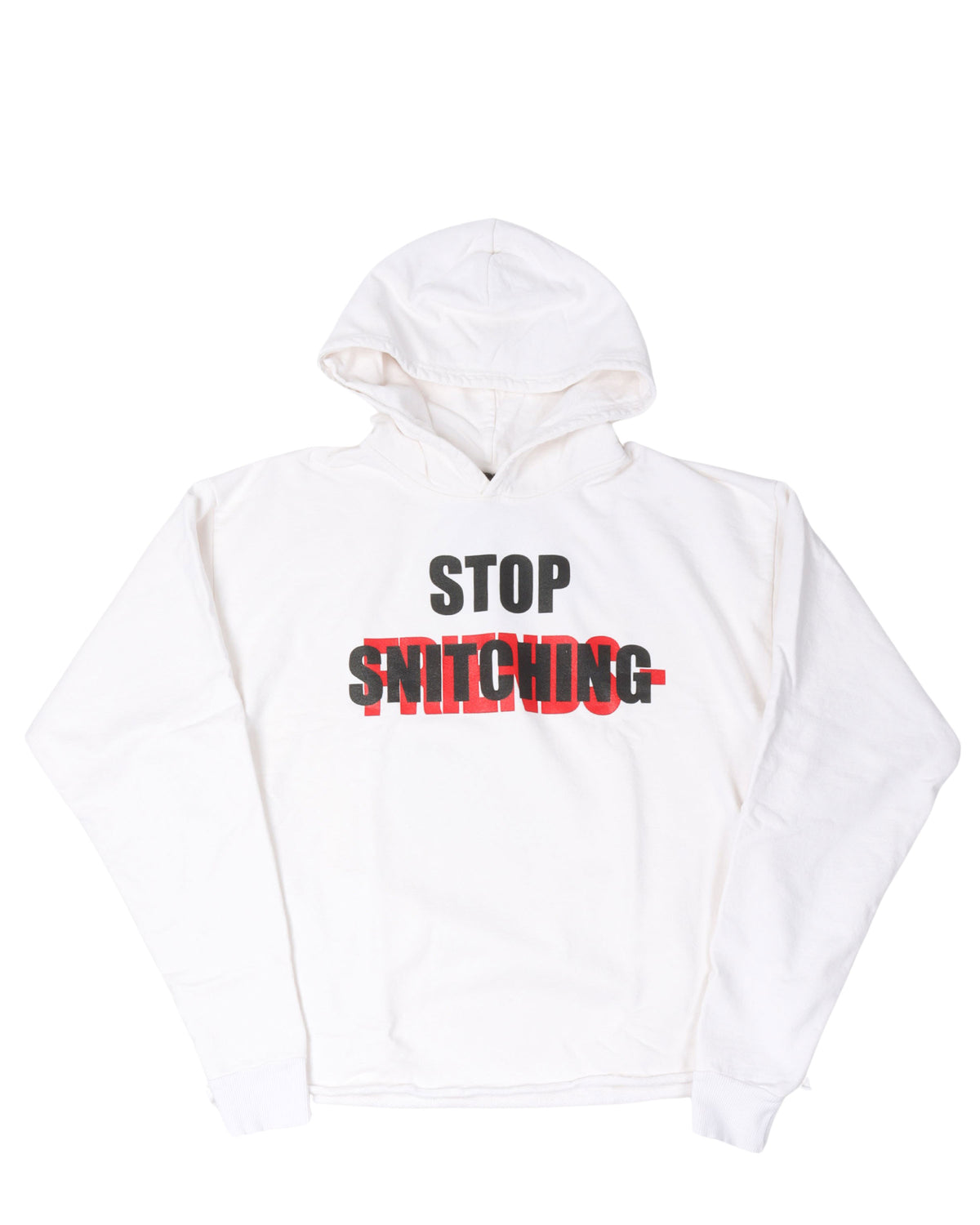 Stop Snitching No Cap Hoodie