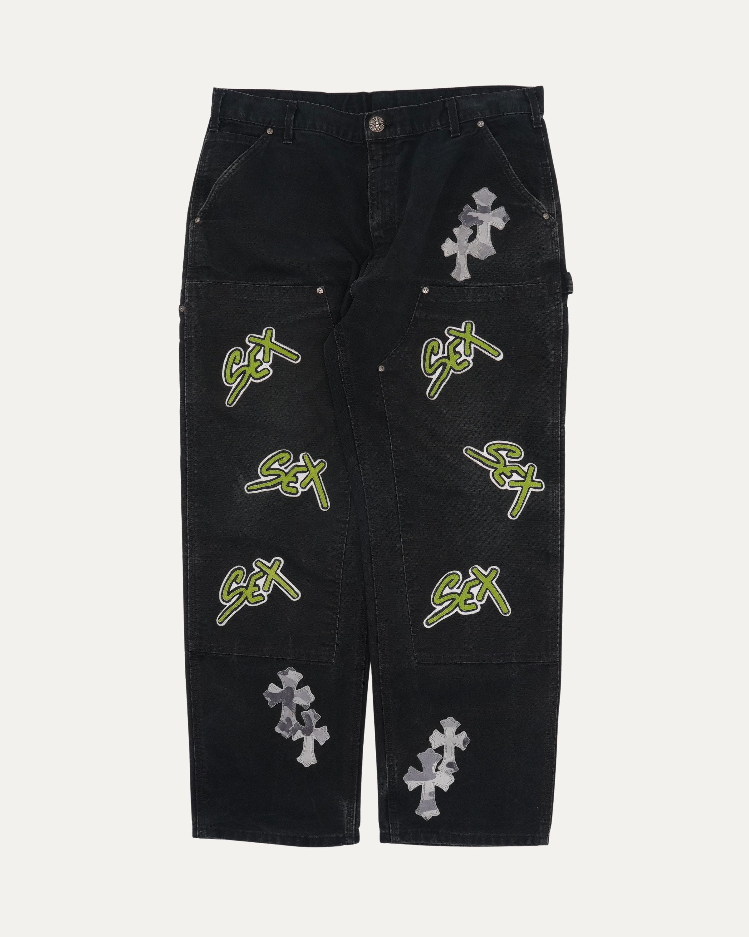 Chrome Hearts Matty Boy Sex Records Carhartt Cross Patch Double
