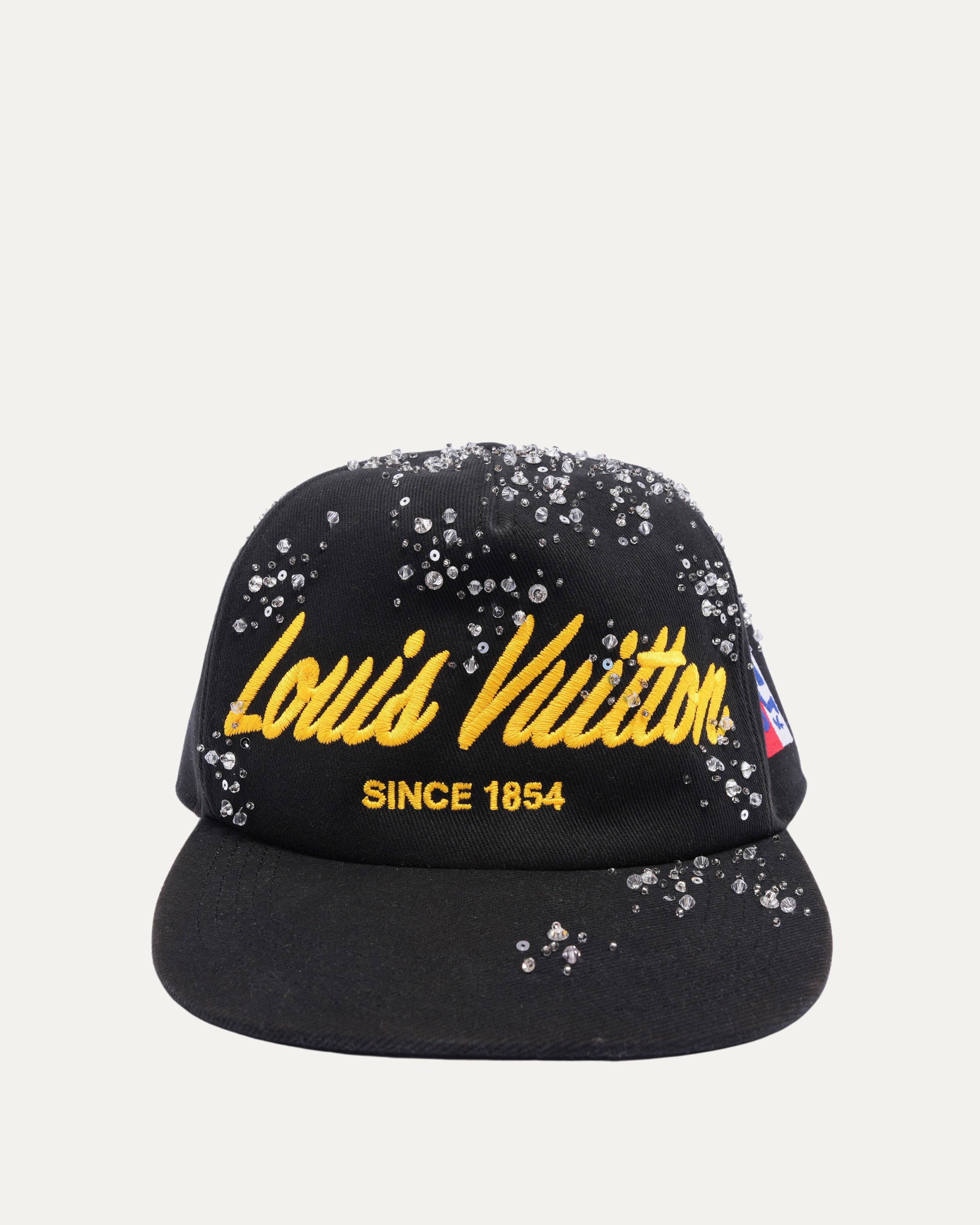 Louis Vuitton Script Crystals Cap