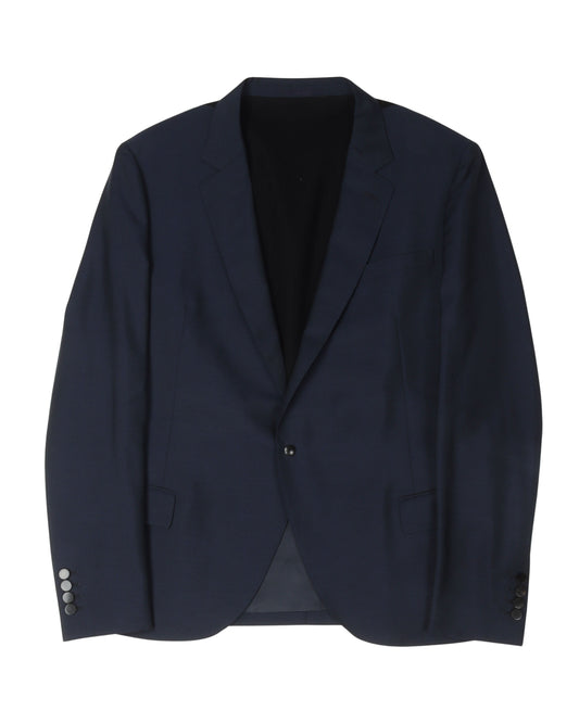 Hybrid Knit Blazer Jacket