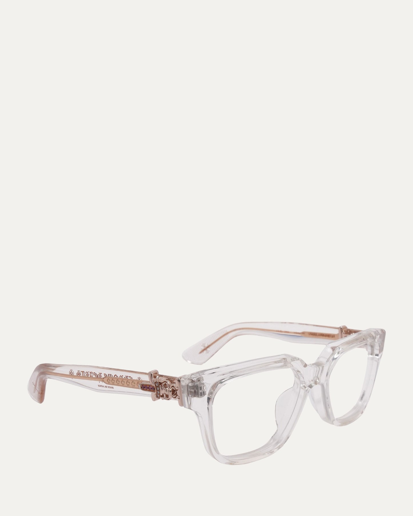 Diamond & Pink Sapphire Vagillionaire II Eyeglasses