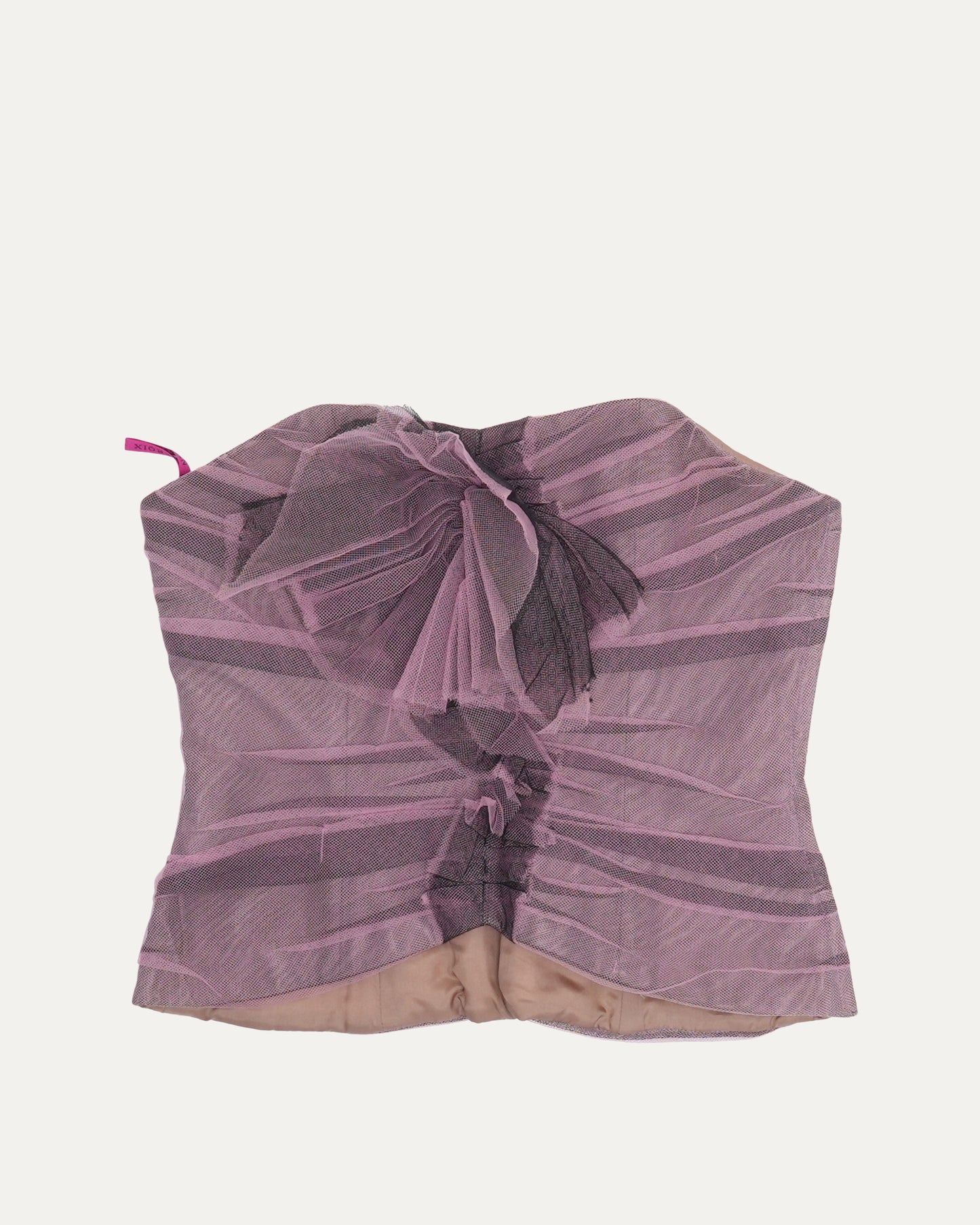 FW 1997 Ruffled Corset Top