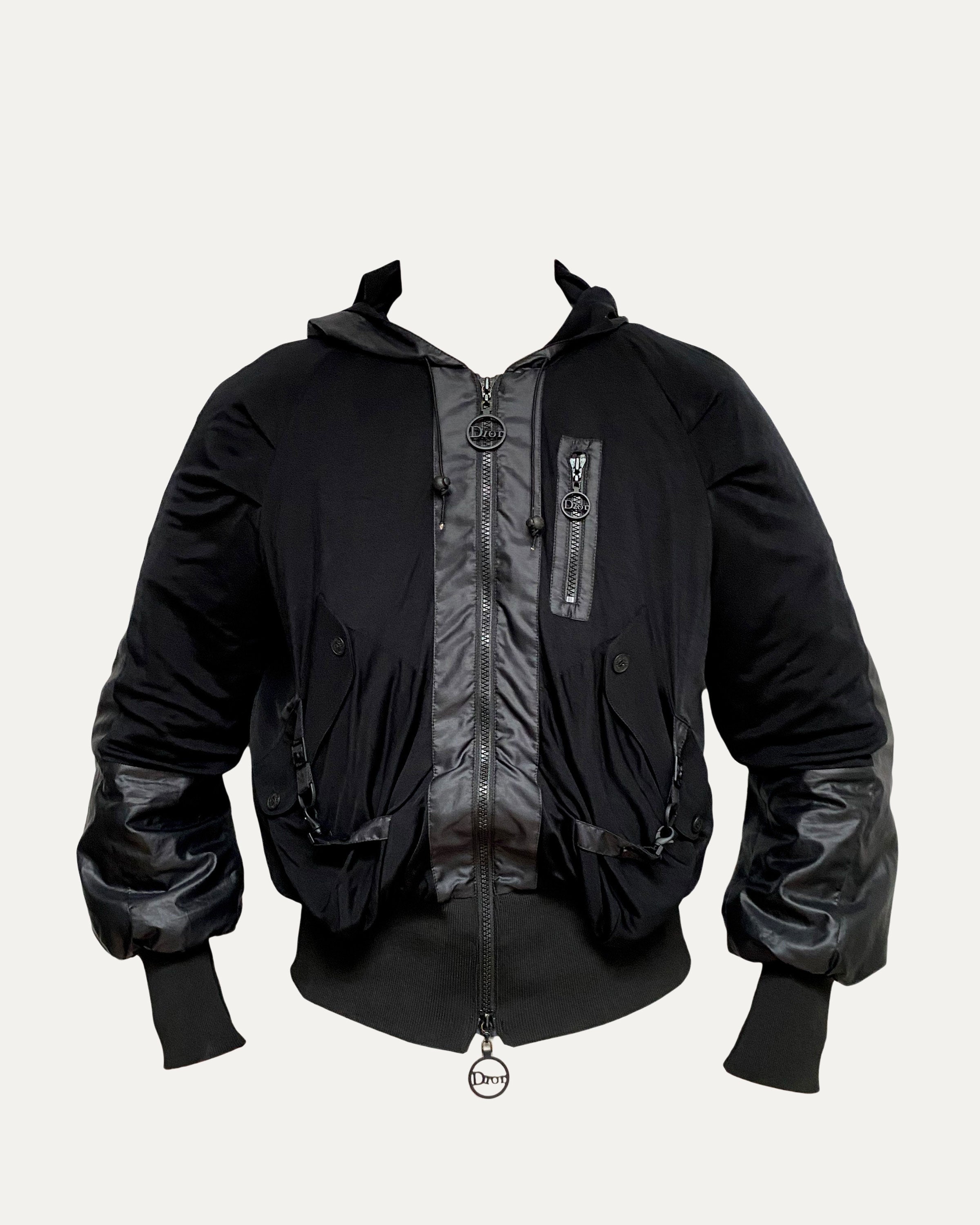 Dior Zip-Up Utility Hoodie – Justin Reed