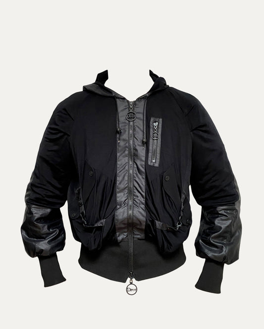 FW 2004 Hooded Bomber Jacket