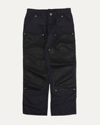 Nylon and Leather Double Knee Carpenter Pants