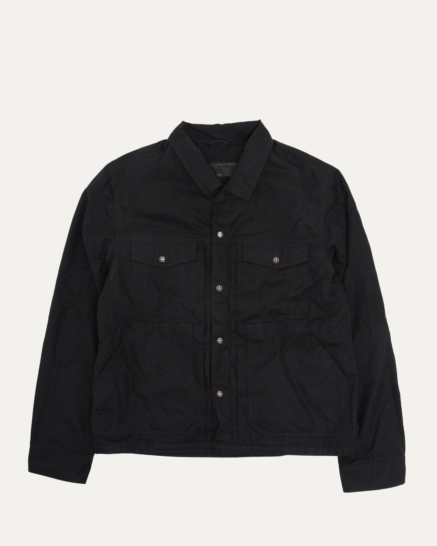 Waxed Denim Whiplash Jacket