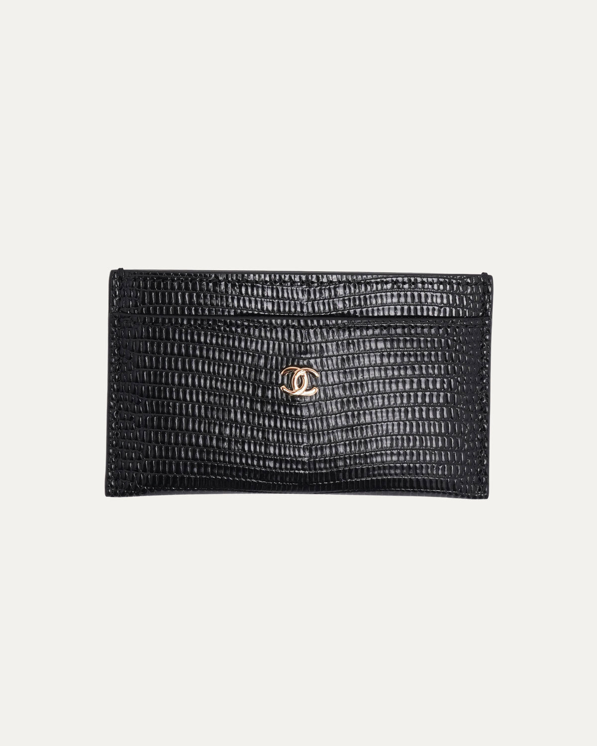 Lizard Embossed Card Holder