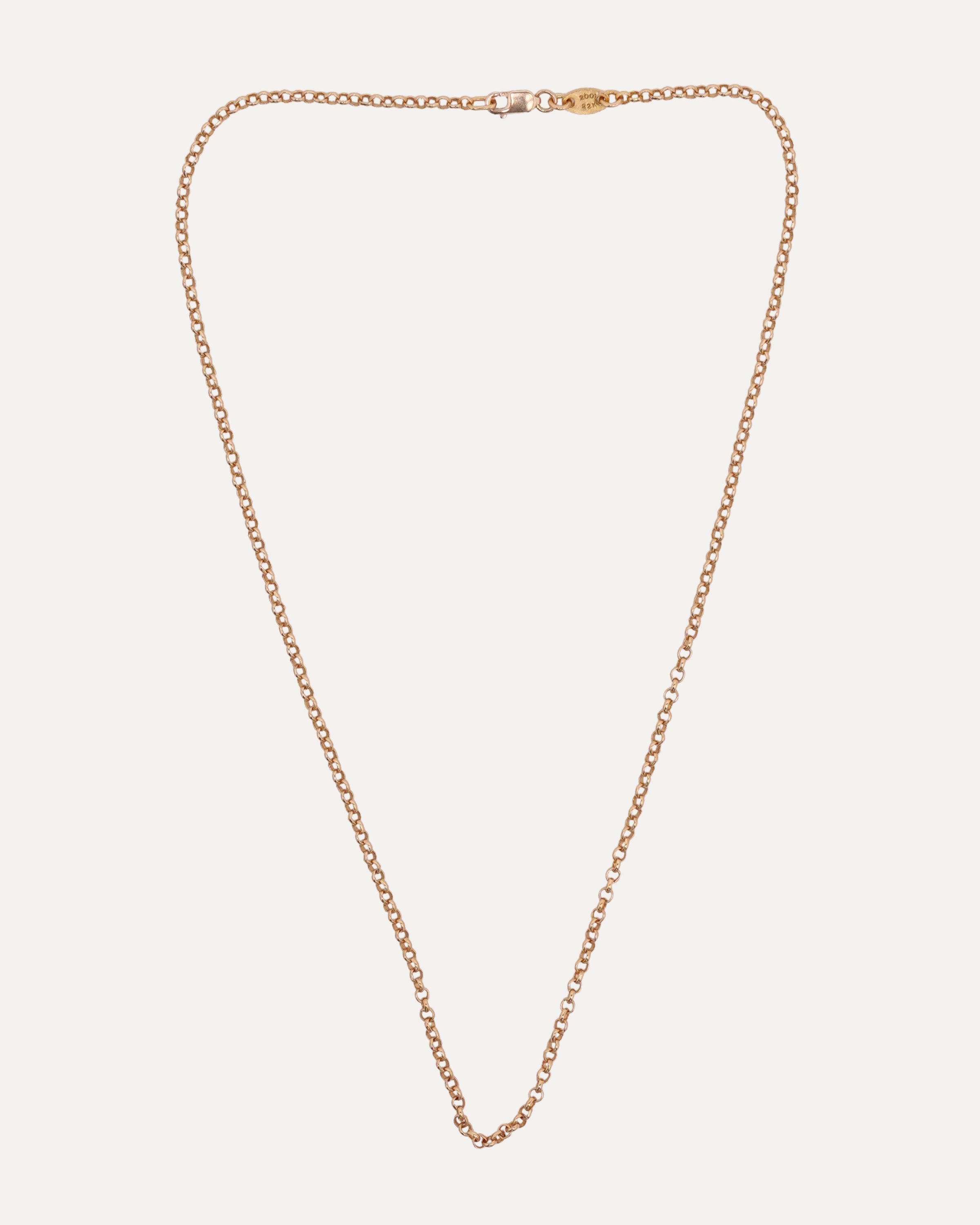 本日中8900069000 50インチCHROME HEARTS ロールチェーン Chrome Hearts Gold Roll Chain – Justin Reed