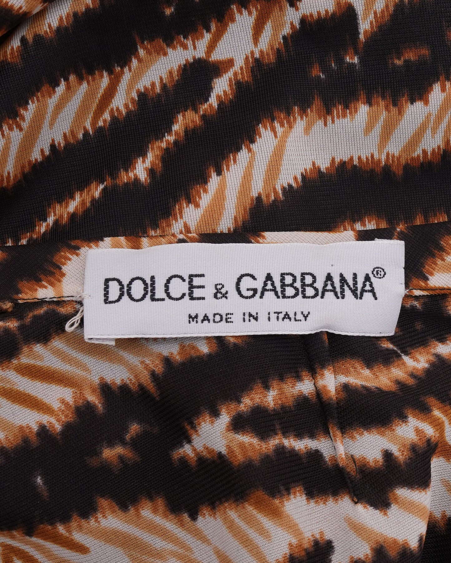 SS 1996 Runway Tiger Dress