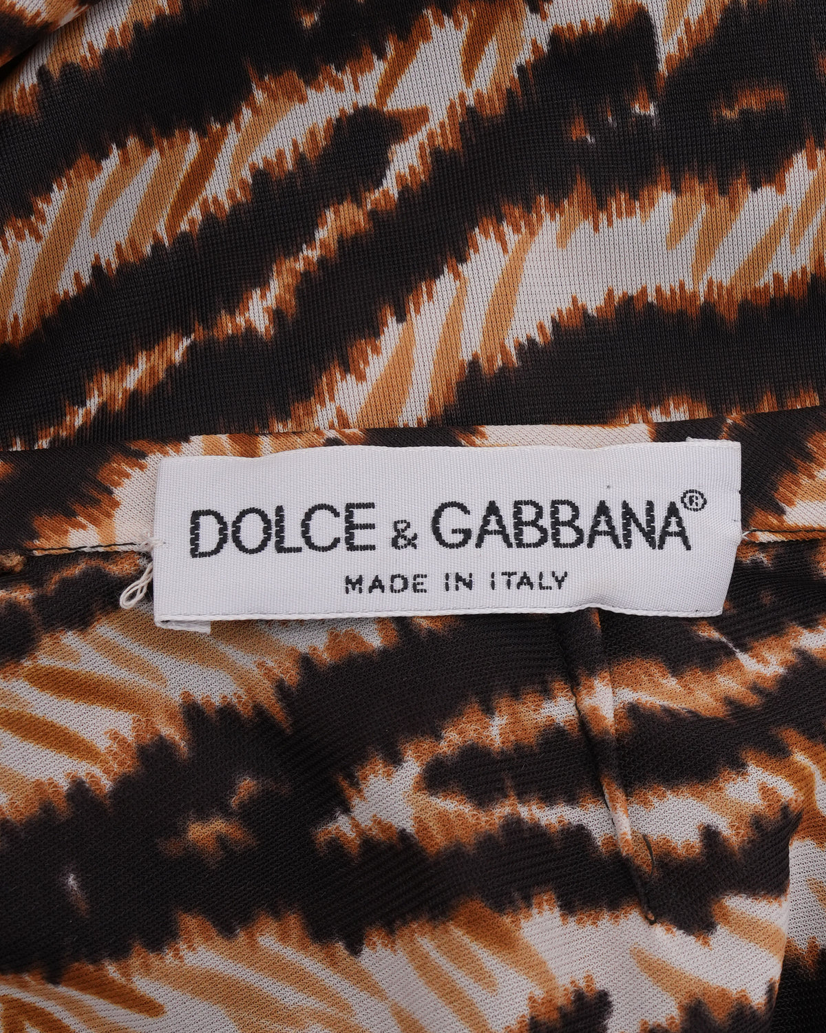 SS 1996 Runway Tiger Dress
