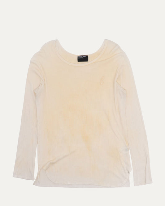 Ribbed Long Sleeve T-Shirt