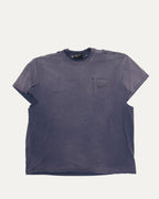 Distressed Logo Pocket T-Shirt