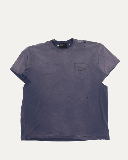 Distressed Pocket Logo T-Shirt