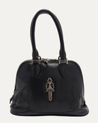 Dagger Embellished Slouchy Mo Bag