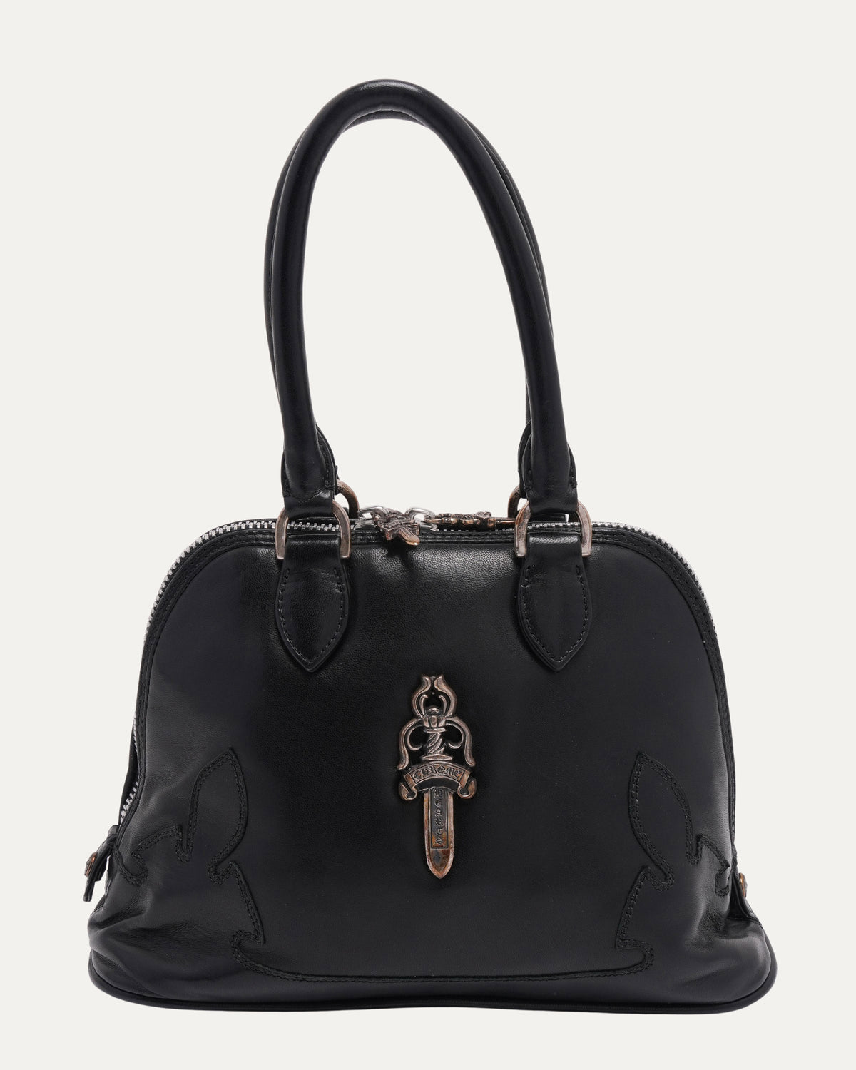 Dagger Embellished Slouchy Mo Bag