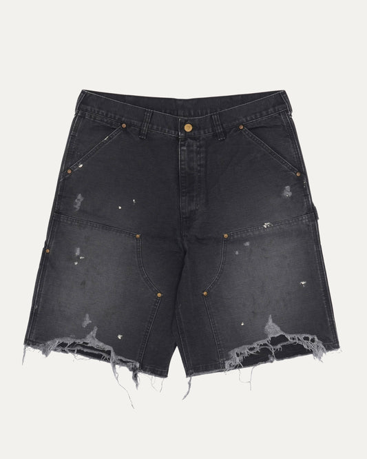 Cut Off Double Knee Shorts
