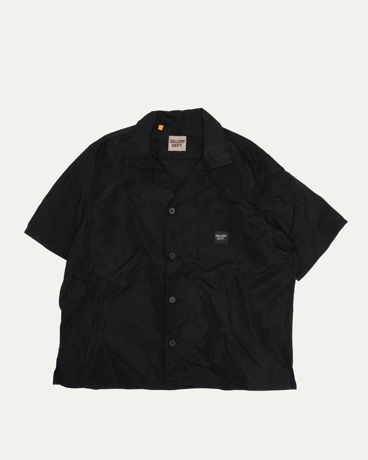Camp Collar Short Sleeve Shirt
