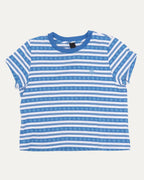 Cropped Teens From Mars Striped T-Shirt