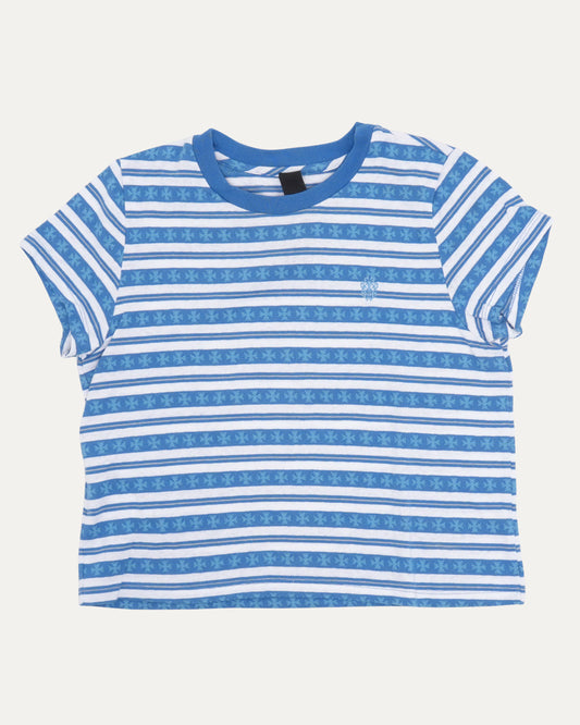 Cropped Teens From Mars Striped T-Shirt