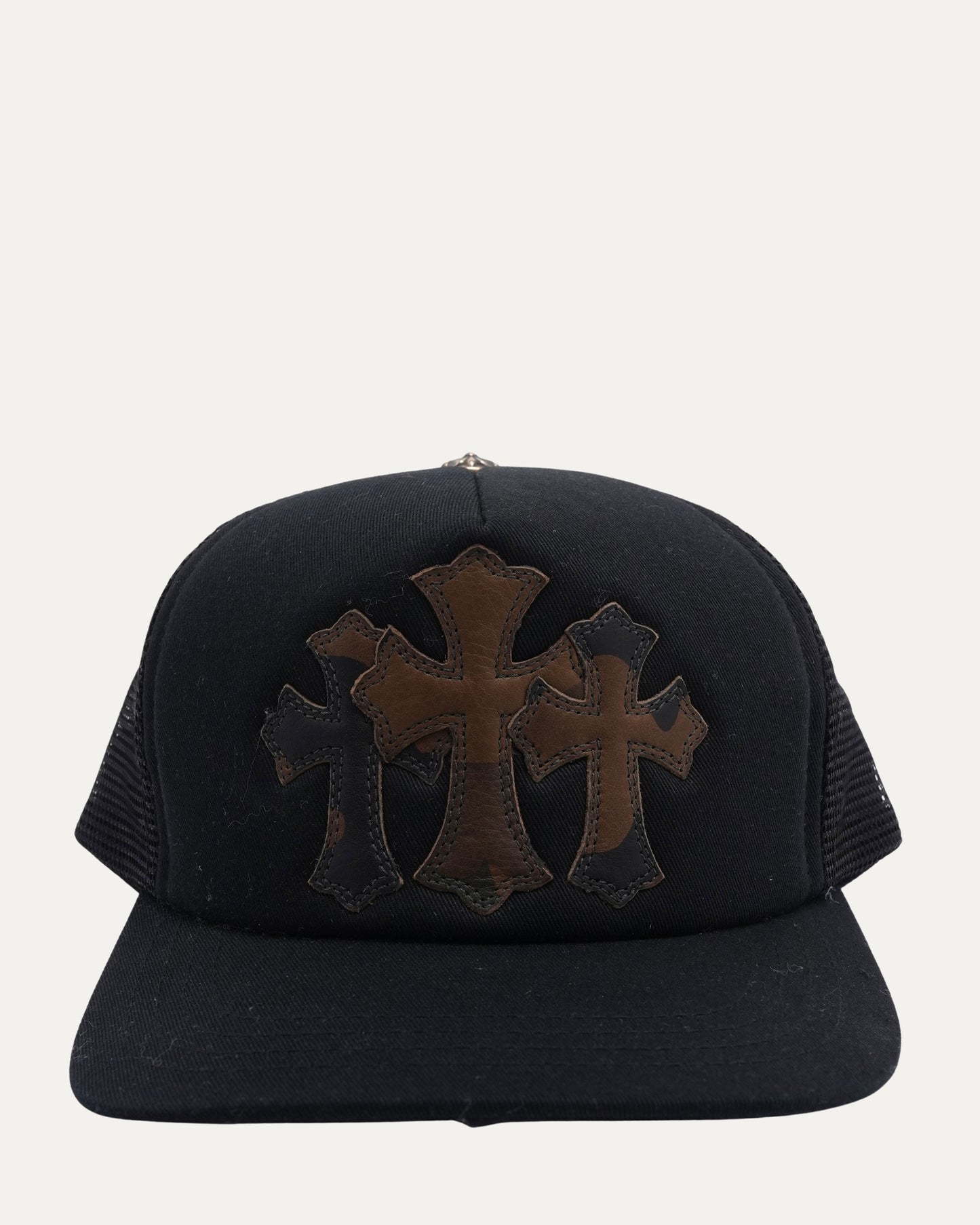 Cemetery Cross Patch Trucker Hat