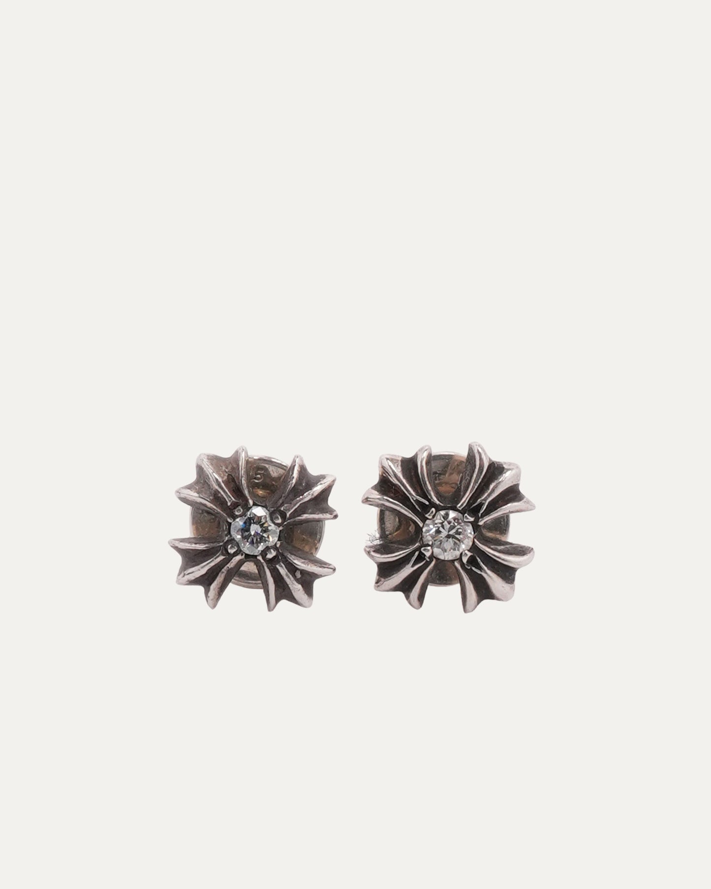 Diamond Plus Cross Earrings