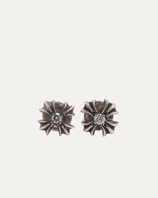 Diamond Plus Cross Earrings