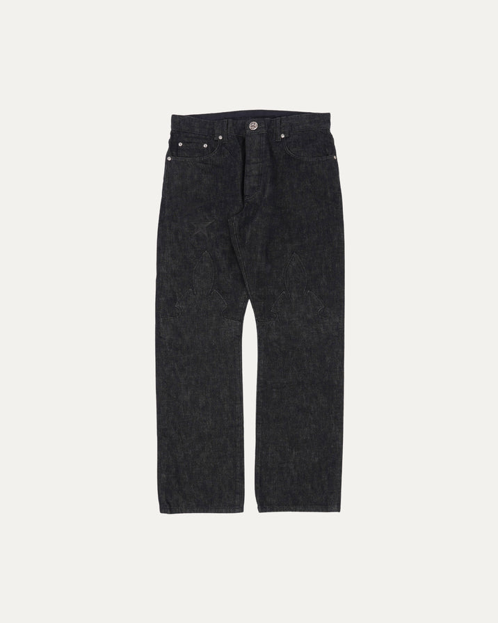 Star Patch Fleur Jeans