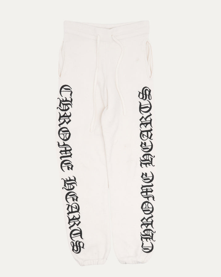 Embroidered Cashmere Pants