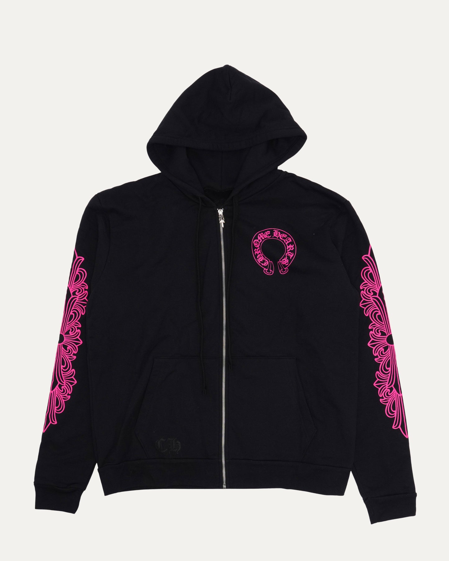 Horseshoe Logo Zip Up Hoodie
