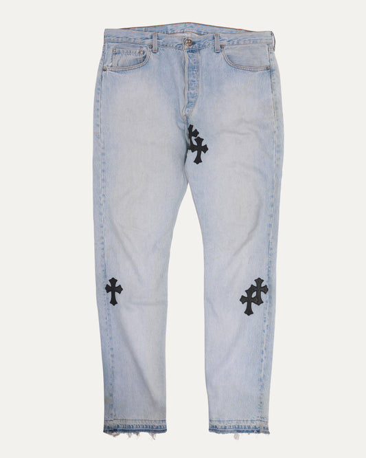 Levi's 501 Cross Patch Jeans