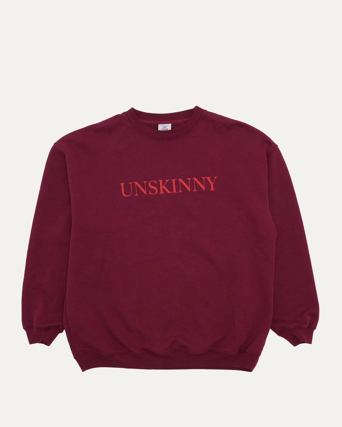 Unskinny Crewneck Sweatshirt