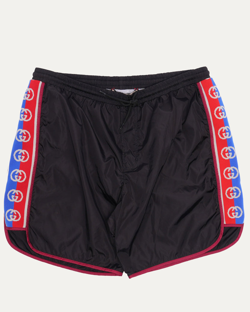 GG Side Stripe Swim Shorts