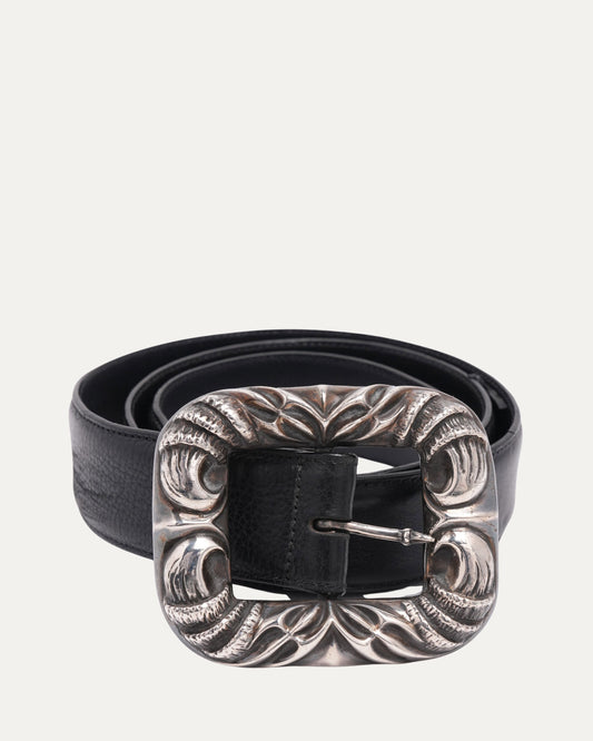 Square Crow Buckle Belt